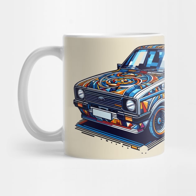 Ford Escort by Vehicles-Art